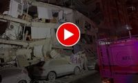 لحظه نجات پسر جوان از زیر آوار زلزله