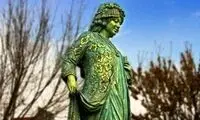 نصب مجسمه اولین زن تاریخ‌نگار جهان در سنندج