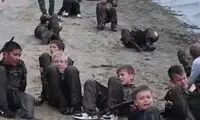 آموزش نظامی کودکان روس با سلاح‌های واقعی
