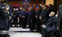 همتی بعد از مراسم ختم خواهر عراقچی پا به فرار گذاشت
