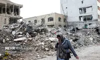 آثار وحشتناک حمله به محله بریانک تهران 