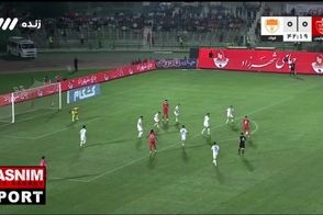 شوت تماشایی علی‌ علیپور فولاد را ذوب کرد