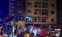 تصاویری از حمله شبانه اسرائیل به جنوب لبنان