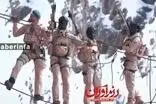 رزمایش نیروهای ویژه سپاه در مناطق برفی