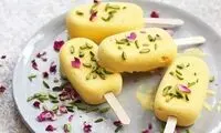 طرز تهیه بستنی زعفرانی در منزل