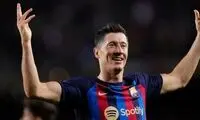 لواندوفسکی جا پای رونالدو در لالیگا گذاشت