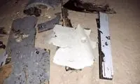 تصاویری از یک پهپاد که در هرمزگان منفجر شد