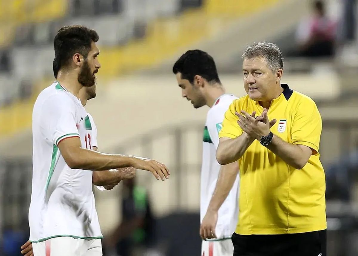 مهاجم قطر، عارف آقاسی را زد و اخراج نشد!