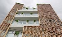 معماری متفاوت یک آپارتمان در رشت جلب توجه کرد