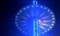 لحظه هولناک سقوط دستگاه سقوط آزاد در شهربازی 