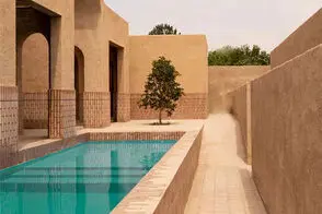 خانه‌ای رویایی در حاشیه زاینده‌رود با معماری متفاوت