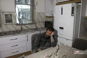 تصاویری از حمله موشکی  آمریکا در تبریز