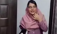 ترفند خنده‌دار دختر دانش آموز برای فرار از کار خانه