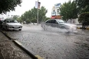 باران شدید و تماشایی گنبدکاووس را غافلگیر کرد