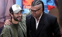 رقص کردی نوید محمدزاده و روزبه حصاری غوغا کرد!