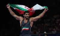 پهلوان هادی ساروی، نخستین طلای ایران را صید کرد
