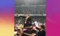 تصاویری از اجرای مهدی احمدوند برای استقلال
