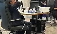 احمدی‌نژاد وسط خیابان فاطمی، غوغا به پا کرد 