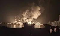 برخورد موشک به کارخانه پودر ماهی در قشم