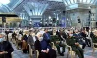 احوالپرسی فرمانده کل سپاه با حسن روحانی