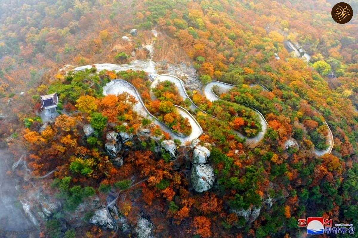 زیبایی‌های چشم‌نواز پاییز در ترسناک‌ترین کشور دنیا