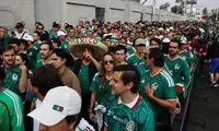 جشن خیابانی مخوف مردم مکزیک بعد از برد برابر اکوادور