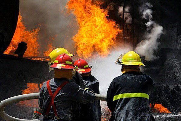 مهار آتش‌سوزی در پتروشیمی غدیر بدون تلفات جانی 
