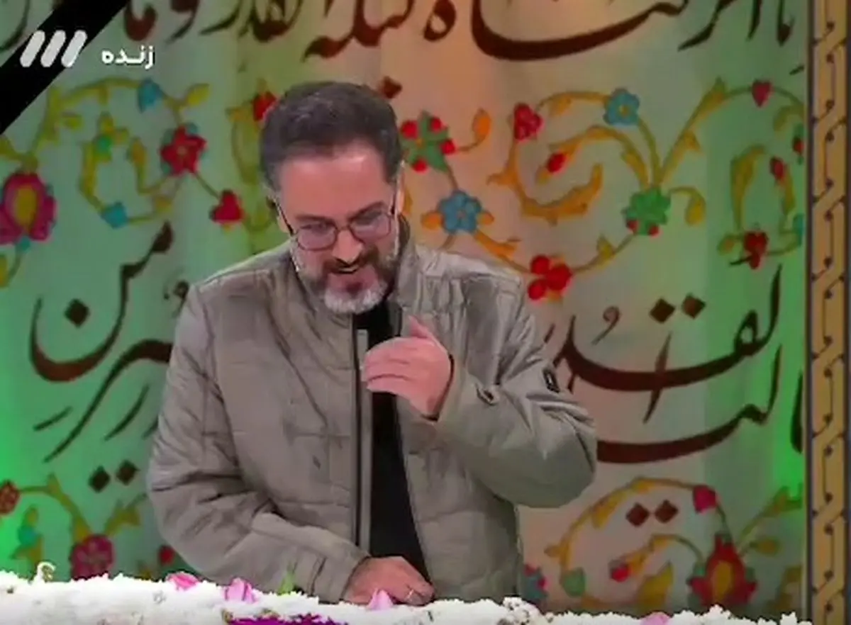 اشک‌ها و آرزوی شهادت مجری در برنامه عیدانه شبکه سه