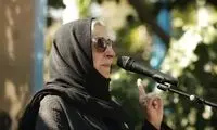 واکنش مرضیه برومند به اقدام خبرسازش در مراسم مهرجویی 