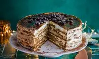 طرز تهیه کیک یخچالی موز و گردو در چند دقیقه