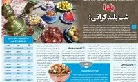 گزارش مضحک درباره هزینه‌های شب یلدا