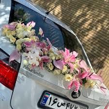 ابتکار بامزه این زوج ایرانی در تزیین ماشین عروس 