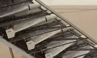 لحظه پرتاب پهپاد ۱۳۶ سپاه از روی سقف یک خودرو
