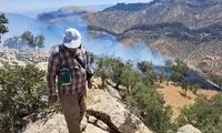 آتش‌ دوباره به جان ارتفاعات زاگرس افتاد
