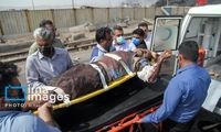 تصاویر تلخ و دلخراش از حادثه انفجار بندرعباس