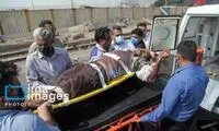 تصاویر تلخ و دلخراش از حادثه انفجار بندرعباس