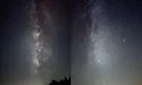 عکاسی بی‌نظیر از کهکشان راه شیری با آیفون ۱۴