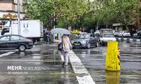 هشدار کاهش ۱۲ درجه‌ای دما و بارش‌های رگباری در تهران
