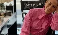 جنیفر لوپز در افتتاحیه کسب و کار جدیدش