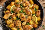 خوراک مرغ و سیب‌زمینی؛ ناهاری سریع و خوشمزه برای جمعه