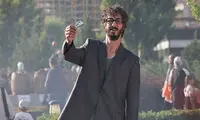 رضا چلنگر، مترجم بهرام افشاری در مرد عینکی شد!