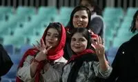 تصاویرِ اولین حضور بانوان در تمرین پرسپولیس