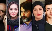 دورهمی بازیگران در پشت صحنه سریال یاغی