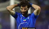 مصدومیت ساختگی ستاره استقلال برای فرار از ایران!