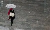بارش برف و باران  در این استان‌ها