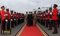 بیلبورد تبلیغاتی عجیب از سفر خارجیِ رئیسی