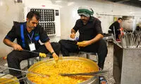 پخت و آماده‌سازی غذا در مرز چذابه