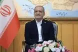 تصویر خاص و متفاوت از پزشکیان‌ در مزار رهبر شهید 