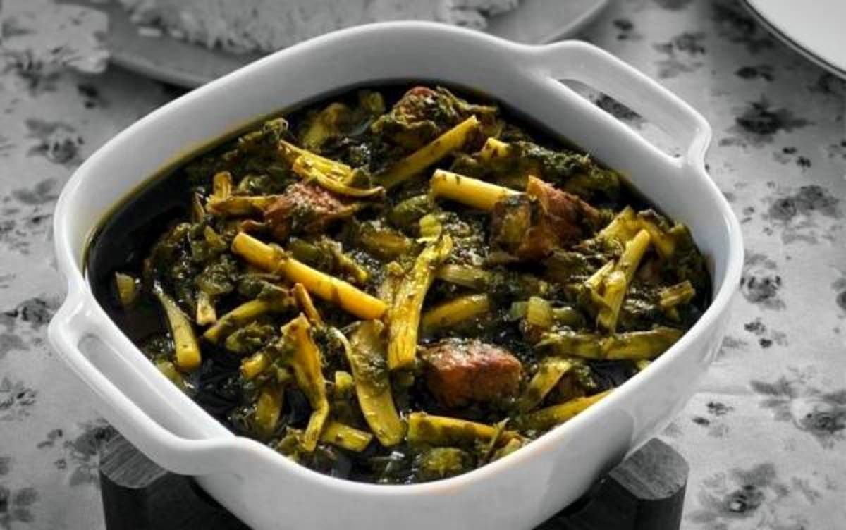 طرز تهیه خورش کنگر، خورش خوشمزه بهاری