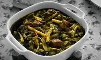 طرز تهیه خورش کنگر، خورش خوشمزه بهاری